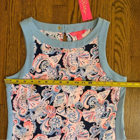 NWT Lilly Pulitzer Size 2 Angie Stretch Shift Dress - Picture 12 of 15